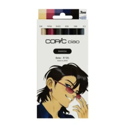 Zestaw markerów dwustronnych Copic Ciao - Manga Sota