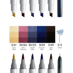 Zestaw markerów dwustronnych Copic Ciao - Manga Sota