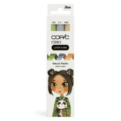 Zestaw markerów dwustronnych Copic Ciao - Natural 3 szt.