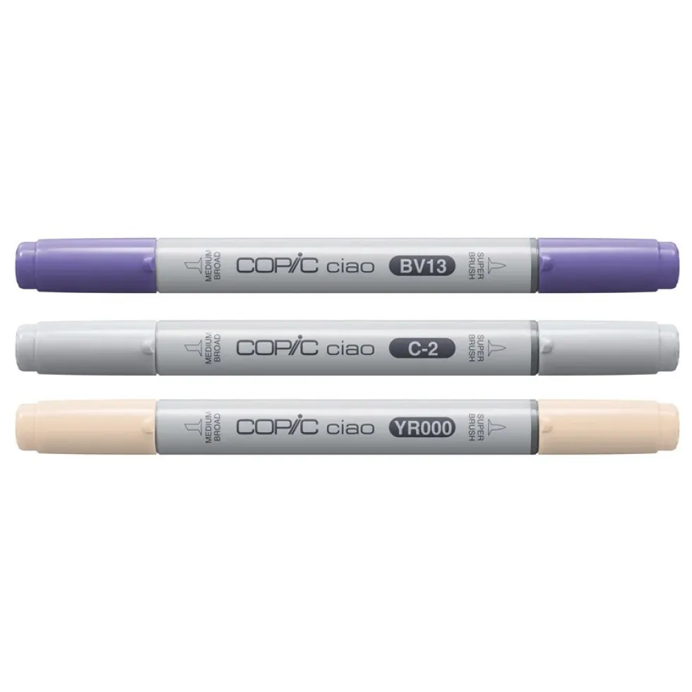 Zestaw markerów dwustronnych Copic Ciao - Serene 3 szt.