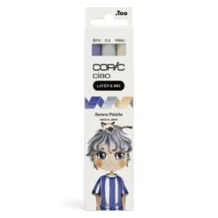 Zestaw markerów dwustronnych Copic Ciao - Serene 3 szt.
