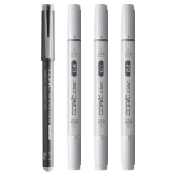 Zestaw markerów dwustronnych Copic Ciao Shade - Light Cool Gray