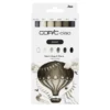 Zestaw markerów dwustronnych Copic Ciao Shade - Warm Gray & Black 6 szt.