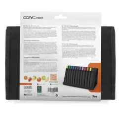 Zestaw markerów dwustronnych Copic Ciao Starter Essentials w etui - 12 szt.