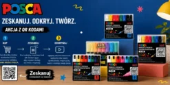 Zestaw markerów Posca Groovy Colours - Uni - 20 kolorów