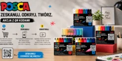 Zestaw markerów Posca Groovy Colours - Uni - 20 kolorów