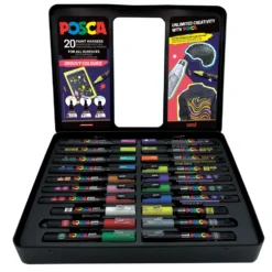 Zestaw markerów Posca Groovy Colours - Uni - 20 kolorów