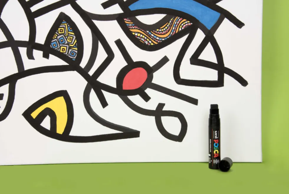 Zestaw markerów Posca PC-5M - Uni - 8 kolorów