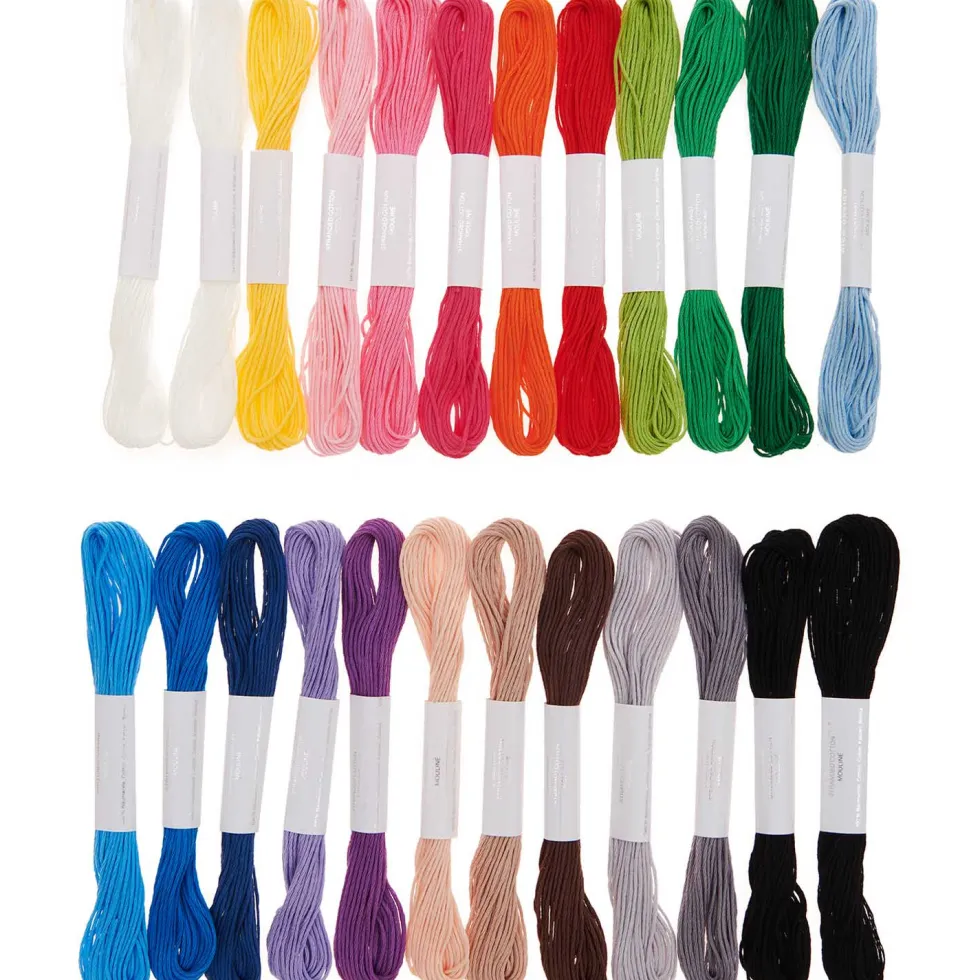 Zestaw mulin Multicolor Classic - Rico Design - 8 m x 24 szt.