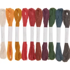Zestaw mulin Multicolor Earthy - Rico Design - 8 m x 10 szt.