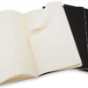 Zestaw notatników gładkich A6 - Moleskine - czarne 3 szt.