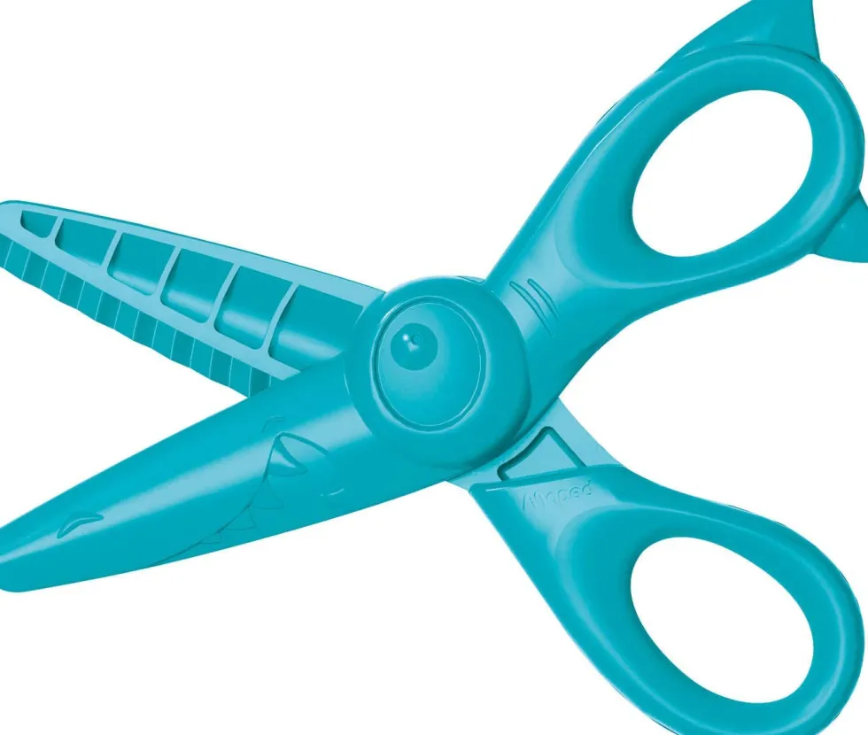 Zestaw nożyczek ze wzorkami KidiCraft Security - Maped - 12 cm, 3 szt.