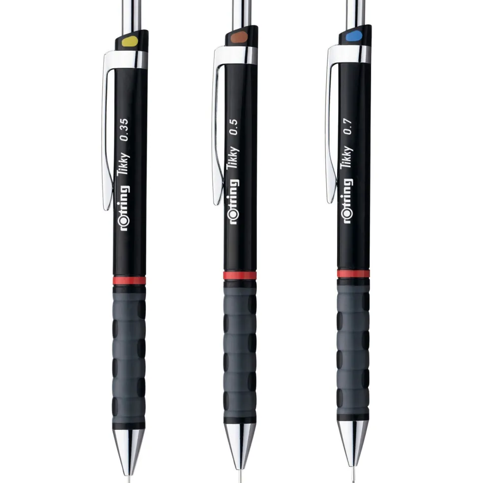 Zestaw ołówków automatycznych Tikky - Rotring - 3 szt.