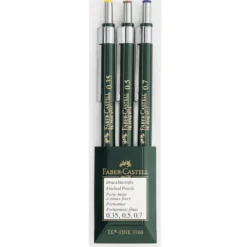 Zestaw ołówków automatycznych TK Fine - Faber-Castell - 3 szt.