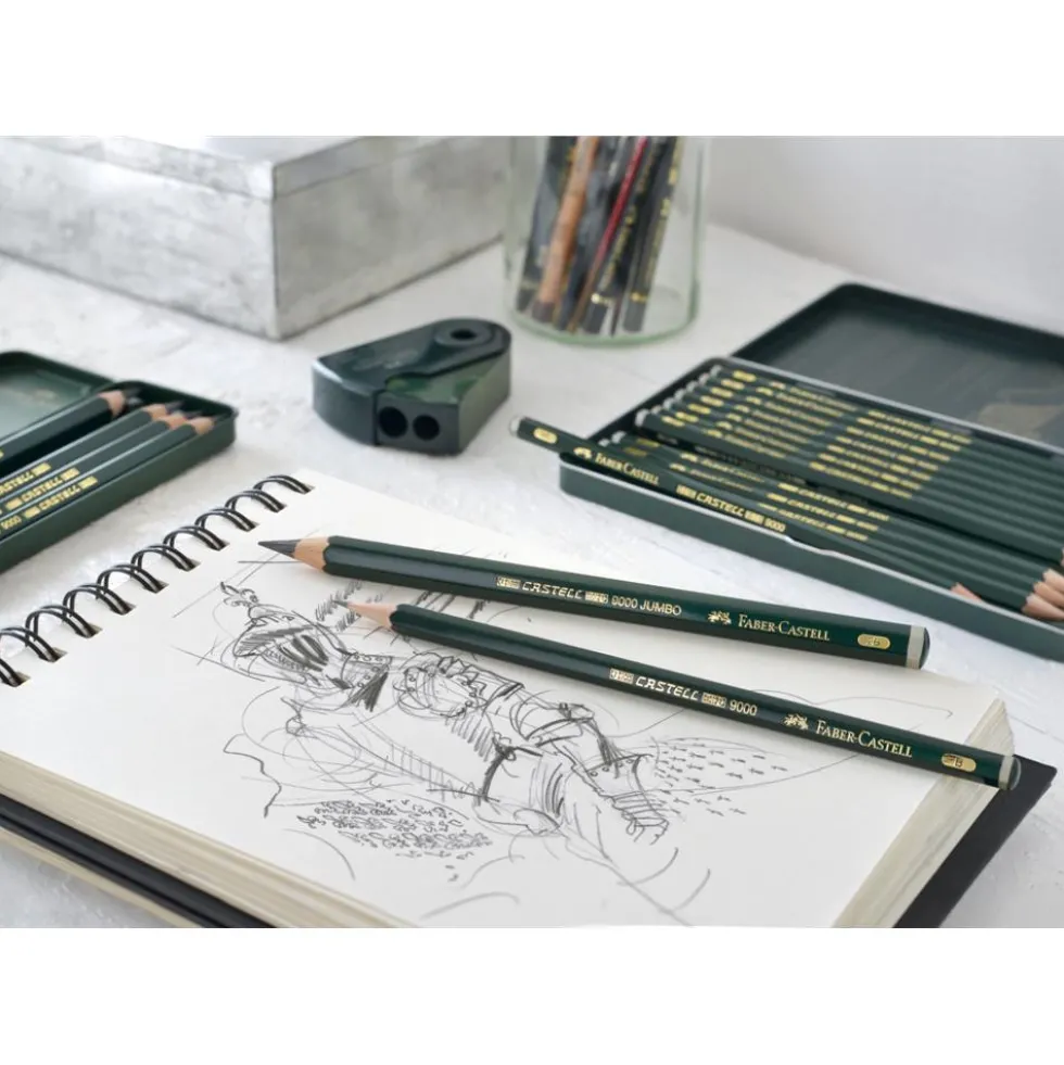 Zestaw ołówków Castell 9000 - Faber-Castell - 12 szt.