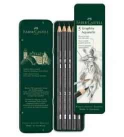 Zestaw ołówków Graphite Aquarelle - Faber-Castell - 5 szt.