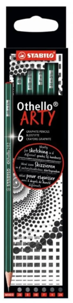 Zestaw ołówków Othello Arty - Stabilo - mix, 6 szt.