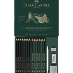 Zestaw ołówków Pitt Graphite Matt & Castell 9000 - Faber-Castell - 20 szt.