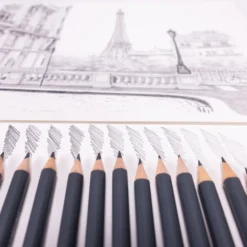 Zestaw ołówków Sketching - Conté à Paris - Graphite 12 szt.
