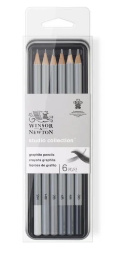 Zestaw ołówków - Winsor & Newton - 6 szt.