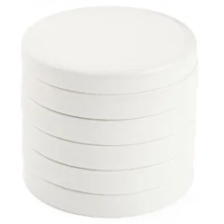 Zestaw paletek porcelanowych Wieża - Renesans - okrągłe, 5 szt.