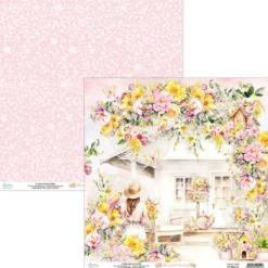 Zestaw papierów do scrapbookingu 15,2 x 15,2 cm - Mintay - Blossom Serenity