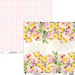 Zestaw papierów do scrapbookingu 15,2 x 15,2 cm - Mintay - Blossom Serenity