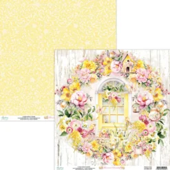 Zestaw papierów do scrapbookingu 15,2 x 15,2 cm - Mintay - Blossom Serenity