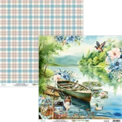 Zestaw papierów do scrapbookingu 30,5 x 30,5 cm - Mintay - By The Lake