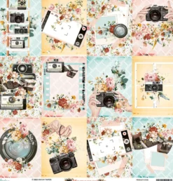 Zestaw papierów do scrapbookingu 30,5 x 30,5 cm - Mintay - Mamarazzi