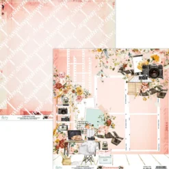 Zestaw papierów do scrapbookingu 30,5 x 30,5 cm - Mintay - Mamarazzi