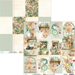 Zestaw papierów do scrapbookingu 30,5 x 30,5 cm - Mintay - Nana's Kitchen