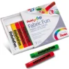Zestaw pasteli do ozdabiania tkanin - Pentel - 7 kolorów