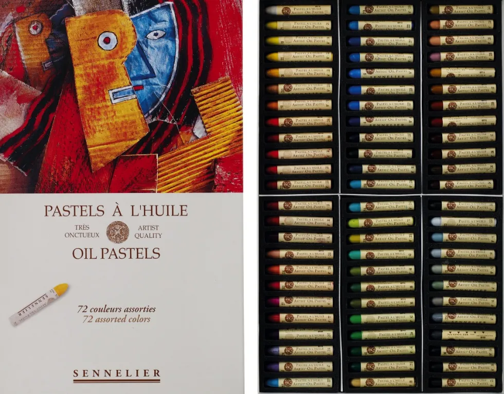 Zestaw pasteli olejnych Artist' Assorted Colors - Sennelier - 72 szt.