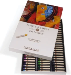 Zestaw pasteli olejnych Artist' Assorted Colors - Sennelier - 72 szt.