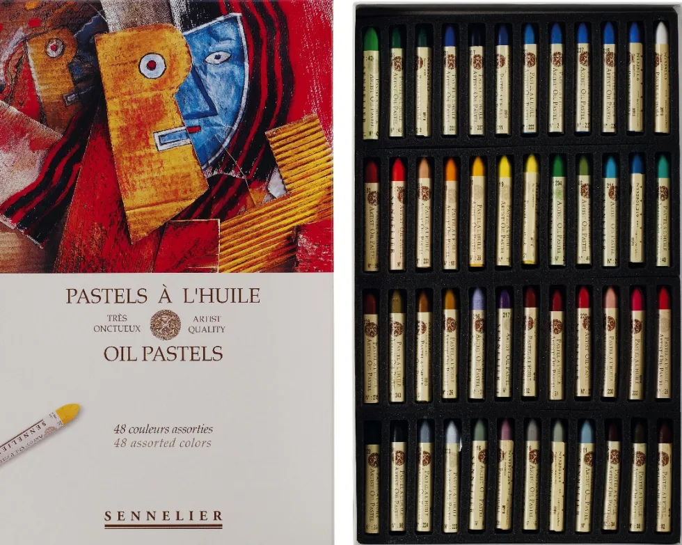 Zestaw pasteli olejnych Artist' Assorted Colors - Sennelier - 24 szt.
