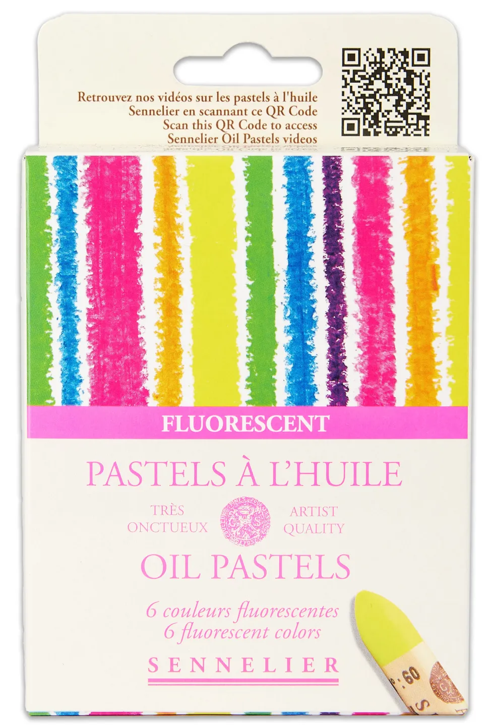 Zestaw pasteli olejnych Artist' Fluorescent - Sennelier - 6 szt.