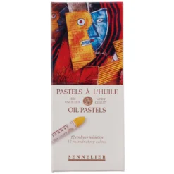 Zestaw pasteli olejnych Artist' Introductory - Sennelier - 12 szt.