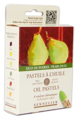 Zestaw pasteli olejnych Artist' Pears Duo - Sennelier - 6 szt.