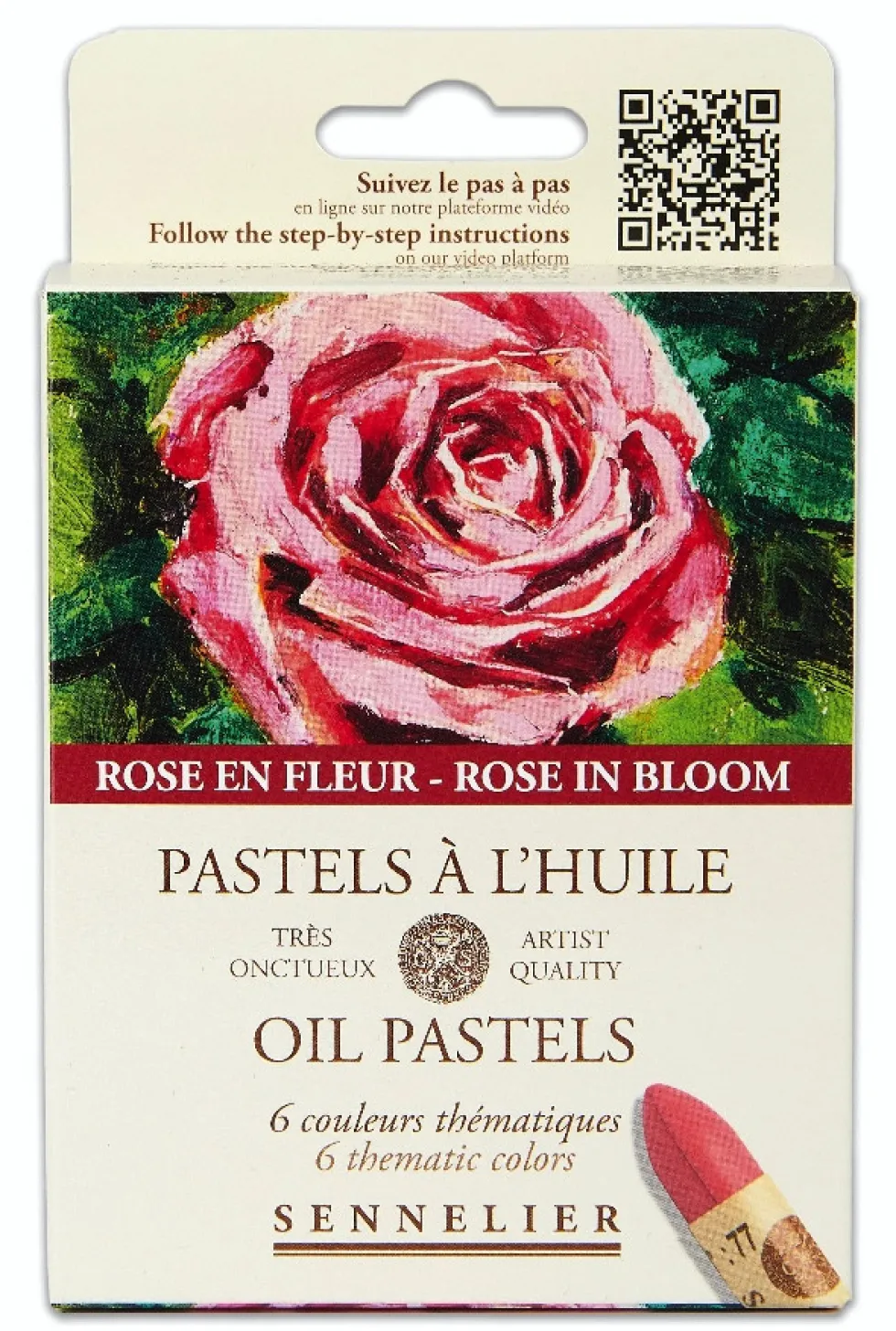 Zestaw pasteli olejnych Artist' Rose in Bloom - Sennelier - 6 szt.
