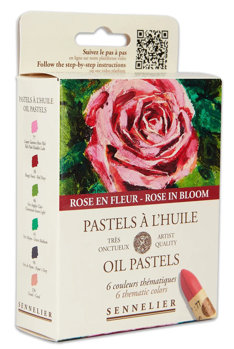 Zestaw pasteli olejnych Artist' Rose in Bloom - Sennelier - 6 szt.
