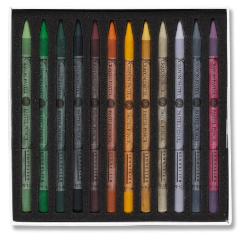 Zestaw pasteli suchych Pastel Pencil Landscape - Sennelier - 24 szt.