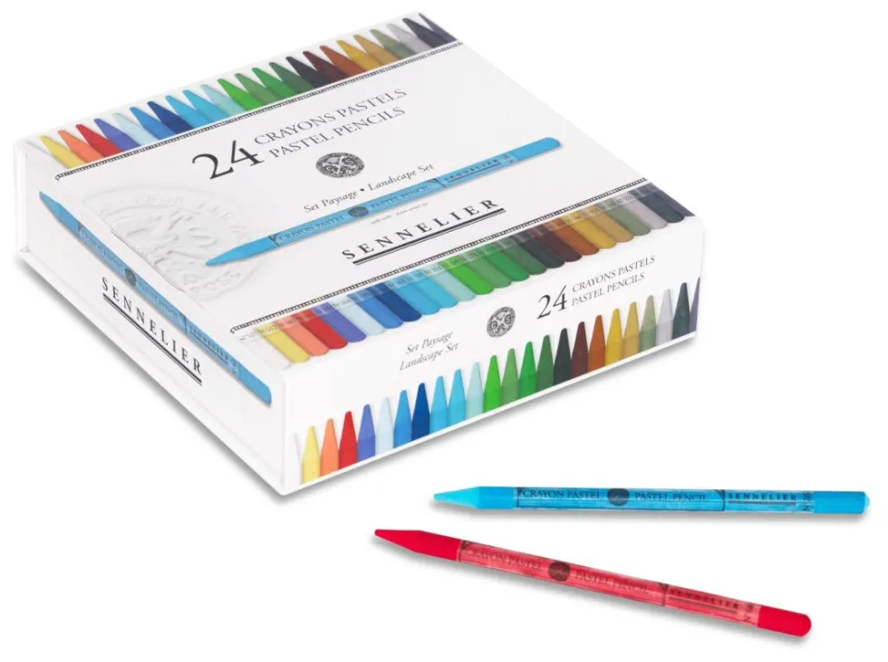Zestaw pasteli suchych Pastel Pencil Landscape - Sennelier - 24 szt.