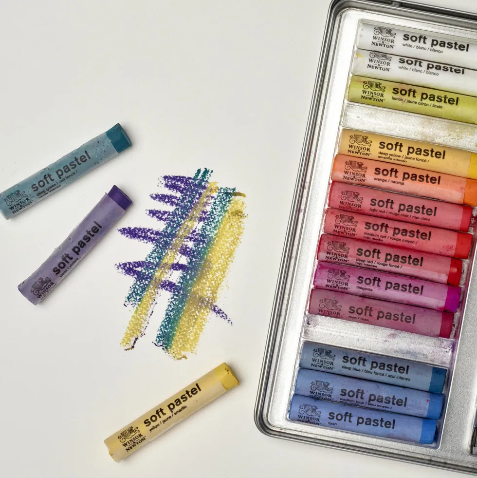 Zestaw pasteli suchych Soft Pastel - Winsor & Newton - 30 kolorów