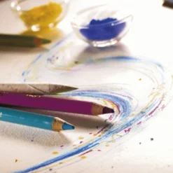 Zestaw pasteli suchych w kredce Pastel Pencils - Conté à Paris - Black, 2 szt.