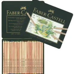 Zestaw pasteli suchych w kredce Pitt Pastel - Faber-Castell - 24 kolory