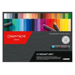 Zestaw pasteli woskowo-olejnych Neoart 6901 - Caran d'Ache - 48 kolorów