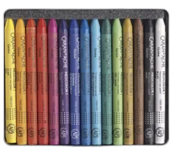 Zestaw pasteli woskowych Neocolor I - Caran d'Ache - 15 szt.
