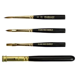 Zestaw pędzli do akwareli Travel Brush Set - Rembrandt - nr 4, 3 szt.