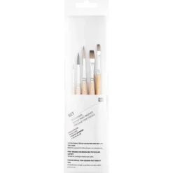 Zestaw pędzli do tkanin Fabric Brush Set - Rico Design - 5 szt.